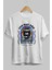 Too Hot And Bitter Ön Baskılı Beyaz Oversize T-Shirt Erkek Kadın Bisiklet Yaka 2