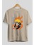 Naruto Uzumaki 1 Anime Ön Baskılı Bej Oversize T-Shirt Erkek Kadın 2