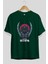 Inosuke Demon Slayer Anime Ön Baskılı Zümrüt Yeşili Oversize T-Shirt Erkek Kadın 2