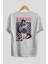 Akeno Himejima 4 Anime Arka Baskılı Beyaz Oversize T-Shirt Pamuk Erkek Kadın 2