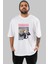 Nobara Kugisaki 6 Anime Ön Baskılı Beyaz Oversize T-Shirt Erkek Kadın 1