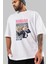 Nobara Kugisaki 6 Anime Ön Baskılı Beyaz Oversize T-Shirt Erkek Kadın 3