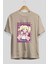 Alice Cartelet 12 Anime Ön Baskılı Bej Oversize T-Shirt Erkek Kadın 2
