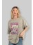 Alice Cartelet 12 Anime Ön Baskılı Bej Oversize T-Shirt Erkek Kadın 3