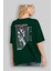 Hisoka Morow 2 2 Anime Arka Baskılı Zümrüt Yeşili Oversize T-Shirt Pamuk Erkek Kadın 4