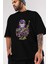 Dragon Ball Art (4) Anime Ön Baskılı Siyah Oversize T-Shirt Erkek Kadın 3