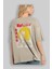 Tokyorev. M Anime Arka Baskılı Bej Oversize T-Shirt %100 Pamuk Erkek Kadın 3