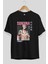 Sukuna Ryoumen 1 Anime Ön Baskılı Siyah Oversize T-Shirt Erkek Kadın 2