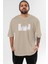 Rei Kiriyama 3 Anime Ön Baskılı Bej Oversize T-Shirt Erkek Kadın 1