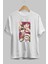 Super Novas One Piece Anime Ön Baskılı Beyaz Oversize T-Shirt Erkek Kadın 2