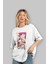 Super Novas One Piece Anime Ön Baskılı Beyaz Oversize T-Shirt Erkek Kadın 4
