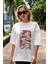 Super Novas One Piece Anime Ön Baskılı Beyaz Oversize T-Shirt Erkek Kadın 5