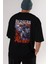 Guts Berserk Anime Arka Baskılı Siyah Oversize T-Shirt Erkek Kadın 1