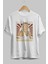 Freddy Puttin Ön Baskılı Beyaz Oversize T-Shirt Erkek Kadın Bisiklet Yaka 3