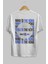 Who Is The King Yazılı Arka Baskılı Beyaz Oversize T-Shirt Erkek Kadın Bisiklet Yaka 2