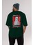 Marın Kıtagawa Anime Arka Baskılı Zümrüt Yeşili Oversize T-Shirt Pamuk Erkek Kadın 5