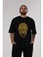 Breaking Bad Ön Baskılı Siyah Oversize T-Shirt Erkek Kadın Bisiklet Yaka 3