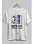 The Luxury Centre Japan Ön Baskılı Beyaz Oversize T-Shirt Erkek Kadın Bisiklet Yaka 3