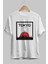 Tokyo Japan Yazılı Ön Baskılı Beyaz Oversize T-Shirt Erkek Kadın Bisiklet Yaka 5
