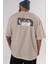 Wen-Li Yang 1 Anime Arka Baskılı Bej Oversize T-Shirt %100 Pamuk Erkek Kadın 5
