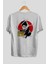 Erased Head Anime Arka Baskılı Beyaz Oversize T-Shirt Pamuk Erkek Kadın 2