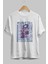 Love Is The Flower You've Got Ön Baskılı Beyaz Oversize T-Shirt Erkek Kadın Bisiklet Yaka 1