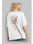 Zeus Nami Anime Arka Baskılı Beyaz Oversize T-Shirt Pamuk Erkek Kadın 3