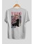 Yuno Gasai 5 Anime Arka Baskılı Beyaz Oversize T-Shirt Pamuk Erkek Kadın 2