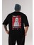 Marın Kıtagawa Anime Arka Baskılı Siyah Oversize T-Shirt Erkek Kadın 2