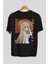 Umaru Doma 5 Anime Arka Baskılı Siyah Oversize T-Shirt Erkek Kadın 3