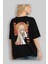 Umaru Doma 5 Anime Arka Baskılı Siyah Oversize T-Shirt Erkek Kadın 4