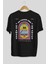 So Fresh And Sour Arka Baskılı Siyah Oversize T-Shirt Erkek Kadın Bisiklet Yaka 2