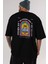 So Fresh And Sour Arka Baskılı Siyah Oversize T-Shirt Erkek Kadın Bisiklet Yaka 4