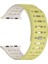 Apple Watch 7 45MM Kordon Çift Renki Şık Strap Silikon KRD124 1