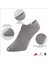 Drlsocks Bambu Sneakers Çorap (Kadın & Erkek, 4'Lü Set – Dikişsiz, Görünmez, Antibakteriyel) 3