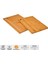 Bambu Kesme Tahtası Çift Seti 23x31 cm, doğal ve şık mutfak gereci 3