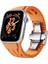 Apple Watch 10 46MM Metal Tokalı Spor Silikon Kordon KRD127 1