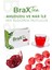 Nar Ve Ahududu Aromalı Detox Çayı Spirulina Ve Mate Yaprağı içeren Toz Form Bitkisel Detox Çayı 30 Günlük 4