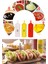 Tekno Trust Chef Renkli Hazırlık Şişesi (3 Adet) Kapaklı 1000 ml Salata Zeytinyağı Ketçap Mayonez Sıkma Sosluk 2