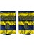 Sarı-Lacivert Forma Kişiselleştirilebilir Playstation 5 Standart Kasa Dijital Versiyon Full Sticker Kaplama Seti 1