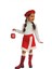 Kız Çocuk Kırmızı Şort Etek Body Ikili Takım Red Shortsskirt Bodysuit Christmas Yılbaşı 4