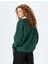 Polo Yaka Oversize Kolej Baskılı Sweatshirt 4