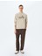 Bisiklet Yaka Pamuk Karışımlı Şardonlu Baskılı Sweatshirt 2