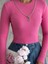 Kolyeli Bluz Pembe - M-L 1