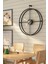 La Clock Xl 75X85 cm Siyah, Modern Dekoratif Ispanyol Tarzı Duvar Saati 5