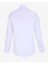 Slim Fit Italyan Yaka Beyaz Erkek Gömlek BBFW24MSH003 2