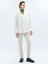 Beyaz Fitilli Oversize Fit Dokuma Casual Gömlek 2