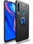Huawei Y9 Prime 2019 Kılıf Yüzüklü Sağlam Esnek Ringo Silikon Kapak 1