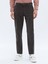 Gri Dokuma Regular Fit Kadife Casual Pamuk Karışımlı Pantolon 2
