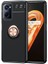 Oppo A76 Kılıf Yüzüklü Sağlam Esnek Ringo Silikon Kapak 1